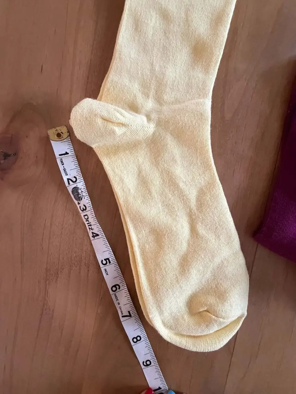 Unbranded Multi-Color Ribbed Cotton Blend Mid-Tube Crew Socks Set